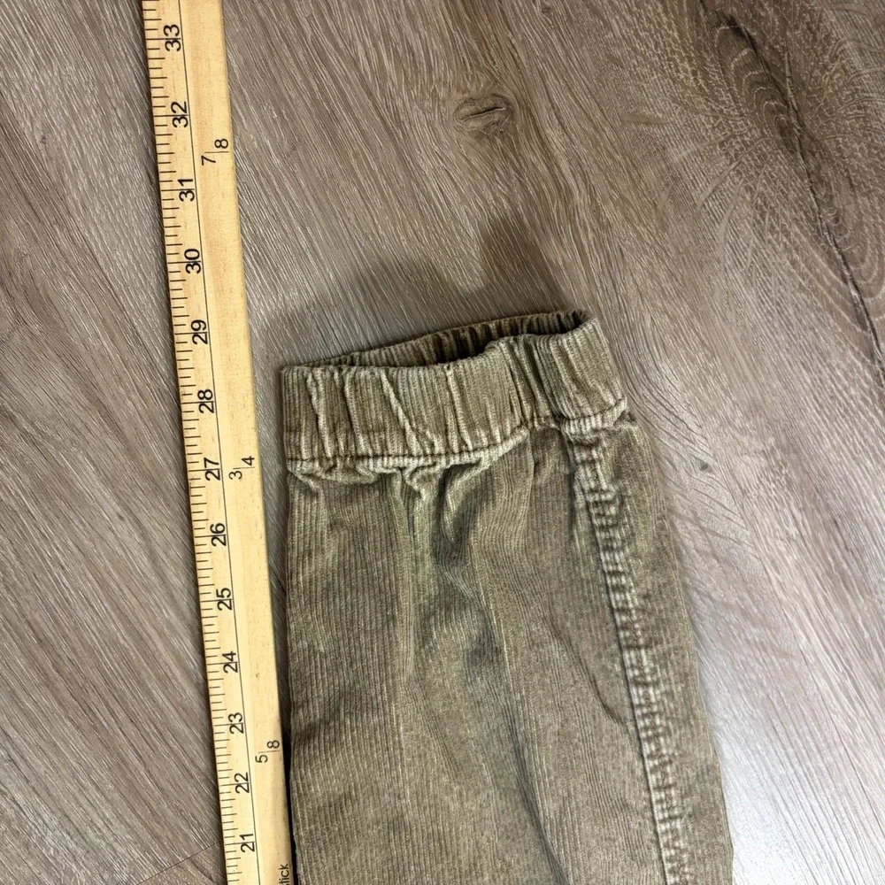 Aeropostale Cargo Corduroy Jogger Pants Womens Medium 100% Cotton Brown